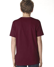 Load image into Gallery viewer, Next Level Big Boys&#39; Comfort Fashion Rib Jersey Crew T-Shirt, M, MAROON
