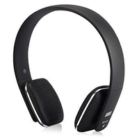 August EP636 Bluetooth Headphones - Wireless On-ear Headphones with NFC / Headset Microphone - Black
