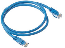 Load image into Gallery viewer, Morris 88312 Cat5E UTP Patchcord, 3&#39; Length, Blue
