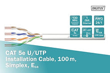 Load image into Gallery viewer, Assmann DK-1511-V-11Cat5e U/UTP Installation Cable 100m
