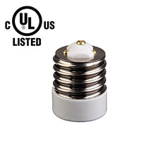 Load image into Gallery viewer, UL-listed Mogul (E39) to Medium (E26/E27) Light Bulb Lamp Socket  Porcelain Adapter Converter Reducer

