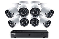 Lorex 2K Super HD Indoor/Outdoor Weatherproof Security System, 4 x 2K Super HD Bullet Security Cameras |Color Night Vision & Long Range IR Night Vision  Incl. 8 Channel 2K (4MP) DVR w/ 2TB Hard Drive