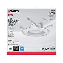 Load image into Gallery viewer, Satco S29314 Transitional LED Downlight in White Finish, 2.31 inches, 5
