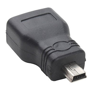 FASEN USB 2.0 A Female to Mini 5P Male Converter
