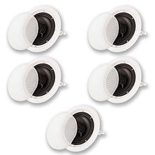 Load image into Gallery viewer, Acoustic Audio HTI6c in Ceiling 6.5&quot; Home Theater 5 Speaker Set 2 Way 1250 Watts HTI6c-5S
