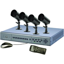 Load image into Gallery viewer, Security Labs SLM406 8-Channel Dual Codec Internet Dvr with 4 Outdoor Cameras
