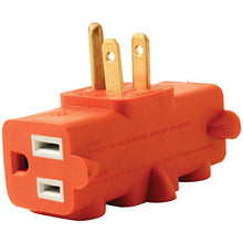 Load image into Gallery viewer, Axis YLCT-10 3-Outlet Heavy-Duty Grounding Adapter
