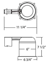 Load image into Gallery viewer, Nicor Lighting 6 Inch Housing For Remodel Applications, Non Ic (17001 R)
