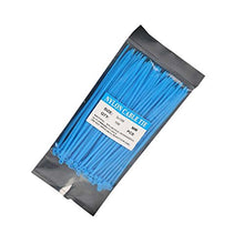 Load image into Gallery viewer, Zip Ties 100 Pcs Adjustable Durable Self Locking Blue Nylon Zip Cable Ties
