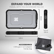 Load image into Gallery viewer, Titanium One Portable External SSD USB 3.2 Gen 2 IP66 Water/Dust/Shock Proof for PC Laptop Mac Android Game Console (2TB, Titanium One)
