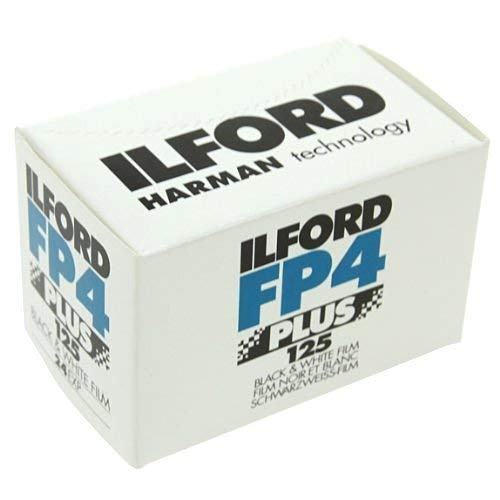 Ilford FP4 Plus, Black and White Print Film, 135 (35 mm), ISO 125, 24 Exposures (1700682) 3 Pack