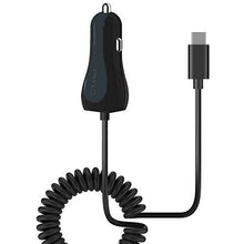 Load image into Gallery viewer, Cellet Car Charger, with Built in 4 feet USB-C- Charging Cord, Fast Charging, USB Port Car Charger (15 Watt) Compatible for Samsung Galaxy Z Fold, Z Flip, S22 Ultra, Google Pixel, Motorola Moto
