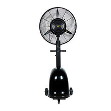 Load image into Gallery viewer, 260W 26&quot; Spray Fan Cooling and Hydrating Industrial Floor Fan High-Power and Powerful Commercial Electric Fan (Color : Black)
