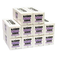 Ilford Delta 3200 Professional Black And White Negative Film   120 Roll Film (10 Pack)