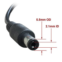 Load image into Gallery viewer, 20 Pack DC 2.1mm x 5.5mm Male Barrel Plug with 4ft Ultra Flexible 0.12&quot; Diameter Wire
