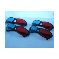 4 Pairs of 3d Glasses - Red/cyan Lenses ITEM#(S-BR)