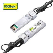 Load image into Gallery viewer, #10Gtek# SFP+ DAC Twinax Cable, Passive, Compatible with Cisco SFP-H10GB-CU2.5M, Ubiquiti UniFi, Fortinet and More, 2.5 Meter(8.2ft)
