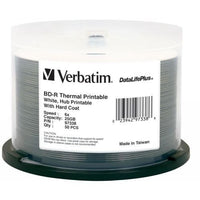 Verbatim 97338 BD-R 25GB 6x White hub thermal (97338)