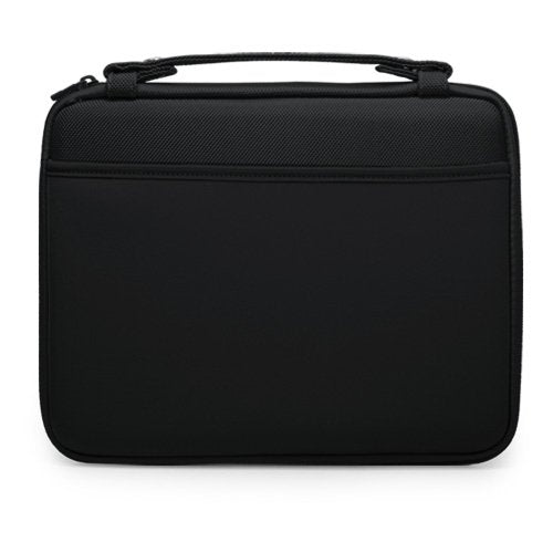 BoxWave iPad 4 Case, [Hard Shell Briefcase] Slim Messenger Bag Brief w/Side Pockets for Apple iPad 4 - Jet Black