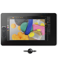 Wacom Cintiq Pro 24 Creative Pen and Touch Display  4K graphic drawing monitor with 8192 pen pressure and 99% Adobe RGB (DTH2420K0), Black