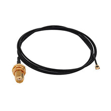 Load image into Gallery viewer, Aexit RF1.13 IPEX Distribution electrical 1.0 to SMA Female Connector Antenna WiFi Pigtail Cable 80cm Length

