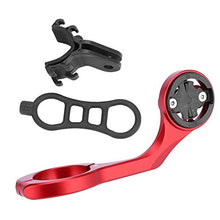 Load image into Gallery viewer, Dilwe Stem Extension Mount, Bike Computer Action Camera Extension Mount wirh Light Bracket(Red-for Bryton)
