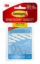 Load image into Gallery viewer, Command 6-packages of Assorted Clear Refill Strips (17200CLR-ES)
