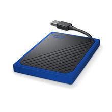Load image into Gallery viewer, WD 1TB My Passport Go Cobalt SSD Portable External Storage - WDBY9Y0010BBT-WESN (Old model)
