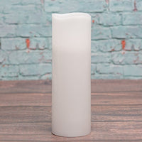 Richland Wavy Top Flameless LED Pillar Candle White 3