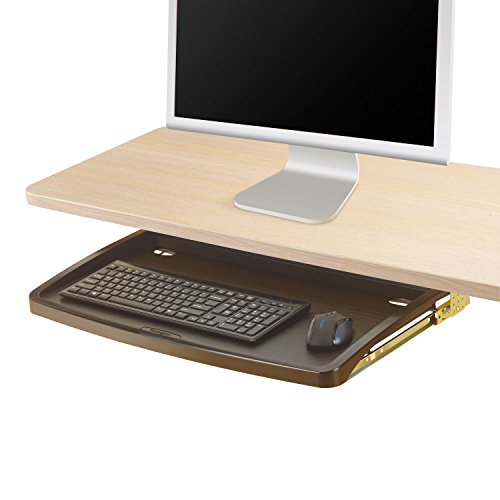 Kensington Under Desk Comfort Keyboard Drawer With Smart Fit System (K60004 Us),Black