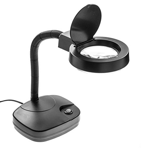 Se 3.5x Table Magnifier Lamp With Fluorescent Light   Mc353 B