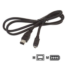 Load image into Gallery viewer, MPF Products VMC-IL4615 VMCIL4615 i.Link 4-pin to 6-pin DV Digital Video Transfer Cable Replacement Compatible with Select Sony Handycam Camcorders (Compatible Models Listed Below)
