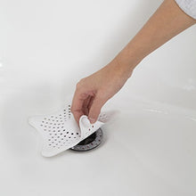 Load image into Gallery viewer, Umbra Starfish Drain Cover/Hair Catcher, White
