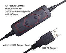 Load image into Gallery viewer, USB Cord for Plantronics QD Compatible Headsets, H/HW Series, Smith Corona P Series, Starkey P Series, Any Plantronics QD Headset
