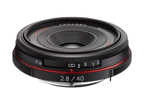 Pentax K-Mount HD DA 40mm f/2.8 40-40mm Fixed Lens for Pentax KAF (Limited Black)
