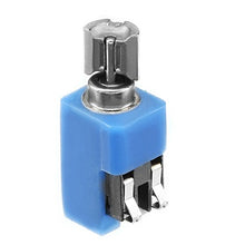 Load image into Gallery viewer, Aexit DC 3.7V Electric Motors 10000RPM 4mm x 8mm Blue Micro Vibration Motor for Fan Motors Cell Phone
