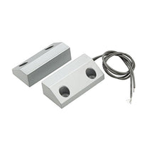 uxcell Rolling Door Contact Magnetic Reed Switch Alarm with 2 Wires for N.O. Applications MC-56
