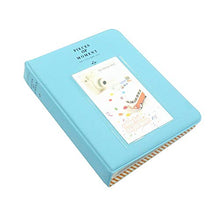 Load image into Gallery viewer, FoRapid Pieces of Moment Mini Photo Album for Mini 8 8+ 9 70 90 7s 25 26 50s/ Pringo 231/ Fujifilm SP-1/ Polaroid PIC-300P/ Z2300 Snap Touch &amp; Name Card(64 +1 Photos, Blue
