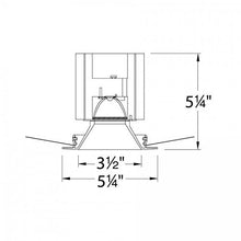 Load image into Gallery viewer, WAC Lighting HR3LEDT118PS827BWT Tesla PRO 3.5&quot; LED Round Open Reflector Trim with Light Engine 2700K Narrow Beam, (80+ CRI), Specular Black/White
