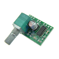2PCS Super Mini PAM8403 DC 5V 2 Channel USB Digital Audio Amplifier Board Module 2 3W Volume Control with Potentionmeter Switch
