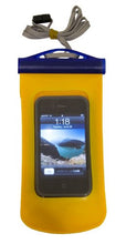 Load image into Gallery viewer, Seattle Sports 042226 E-Merse Dry Padded Waterproof Cell Phone Case (Yellow Size 7&quot; x 3.25&quot;)
