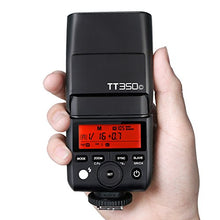 Load image into Gallery viewer, Godox TT350C Mini Flash TTL HSS 1 / 8000s 2.4G Wireless with X1T-C 2.4G Wireless Flash Trigger Transmitter Compatible for Canon
