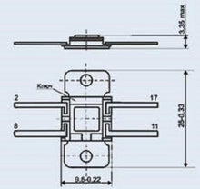 Load image into Gallery viewer, S.U.R. &amp; R Tools IC/Microchip 142EN9B Analogue A7824 USSR 1 pcs
