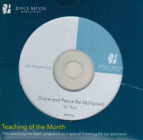 JOYCE MEYER MINISTRIES-GRACE AND PEACE BE MULTIPLIED TO YOU-CD