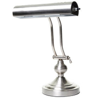 Boston Harbor ATB-8004 Piano Desk Lamp, Satin Nickel