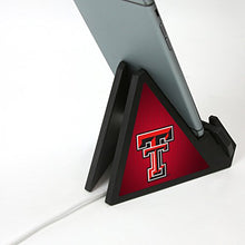Load image into Gallery viewer, Guard Dog Texas Tech Red Raiders Pyramid Phone &amp; Tablet Stand
