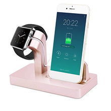 Load image into Gallery viewer, BestOpps Newest 2 in 1 Charging Dock Portable Charger Holder Plus USB for iPhone 7/6/5 for iwatch
