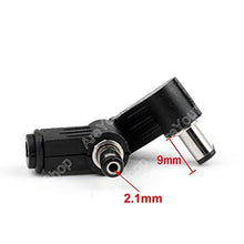 Load image into Gallery viewer, Davitu 10 Pcs 5.5 X 2.1mm X 9mm DC Socket Jack Right Angle Charger Power Plug Solder

