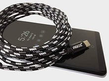 Load image into Gallery viewer, AGOZ Braided Type C Fast Charger USB C Cable Cord for OnePlus 10 Pro 9 8, Sonim XP8 XP3, Sony Xperia 5 III, Xperia 10 III, Xperia 5 II, Xperia 1 III, Xperia PRO, Xperia 10, Moto G Stylus Power (6ft)
