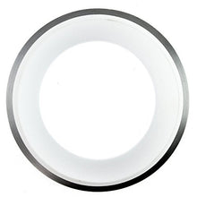 Load image into Gallery viewer, Lightolier D4A03 Decorative Angled Glass And Satin Ring For 4&quot; Recessed Downlight Lighting
